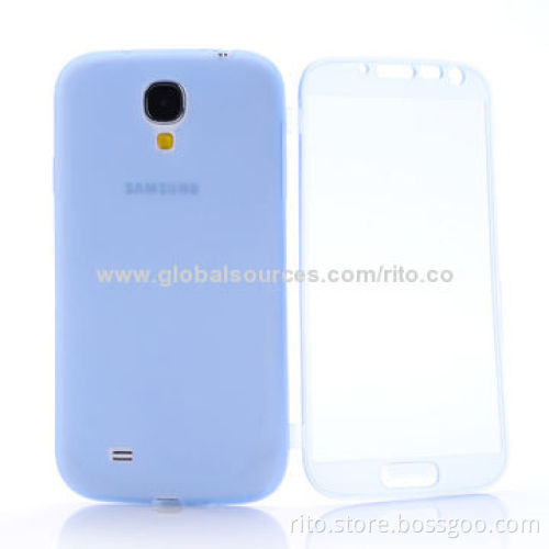New TPU Protect Shell with Screen Cover for Samsung Galaxy S4, 9500